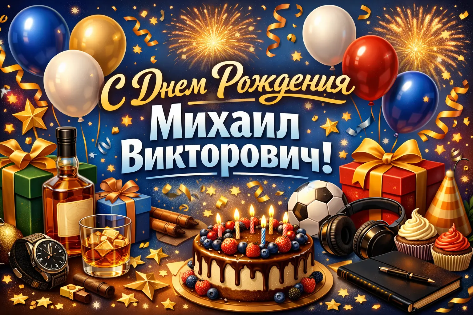 С Днем Рождения Михаил Викторович