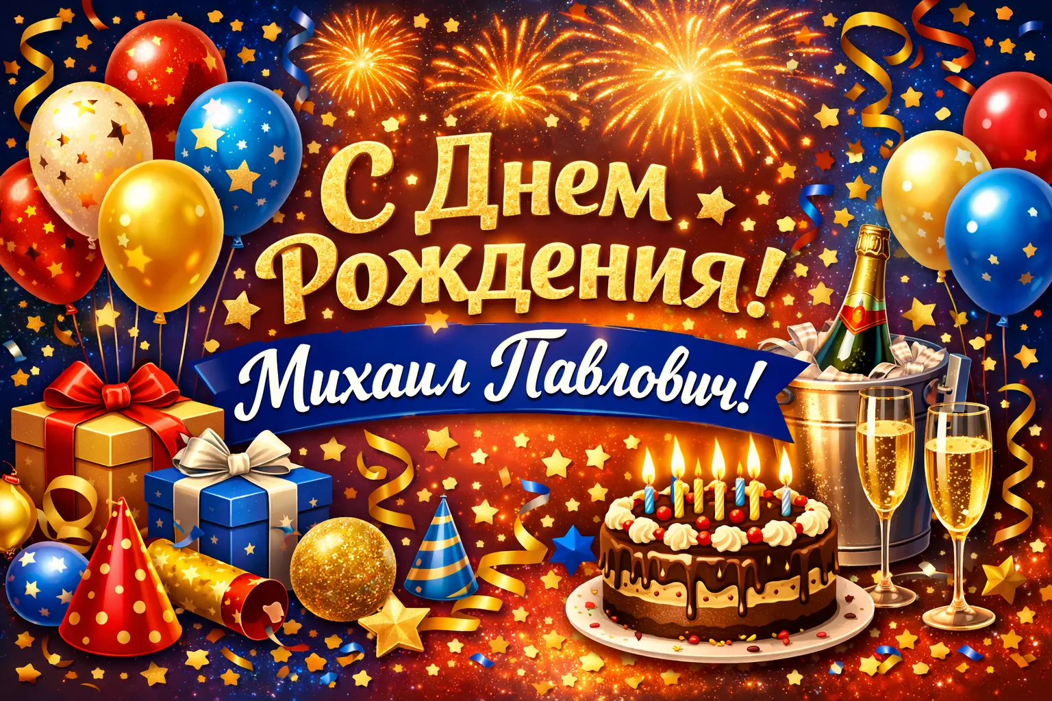 С Днем Рождения Михаил Павлович
