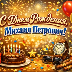 С Днем Рождения Михаил Петрович С Днем Рождения Михаил Петрович