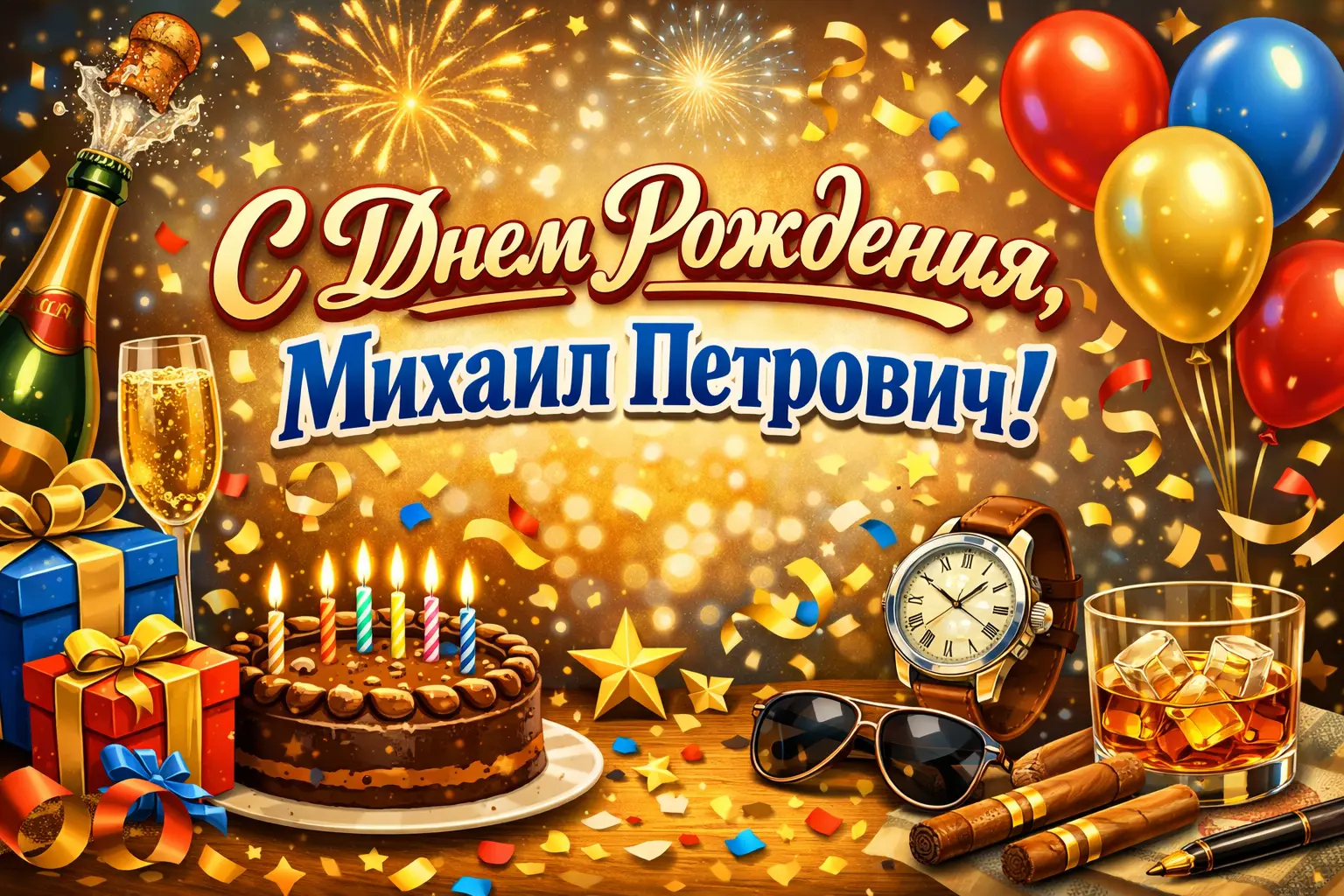 С Днем Рождения Михаил Петрович